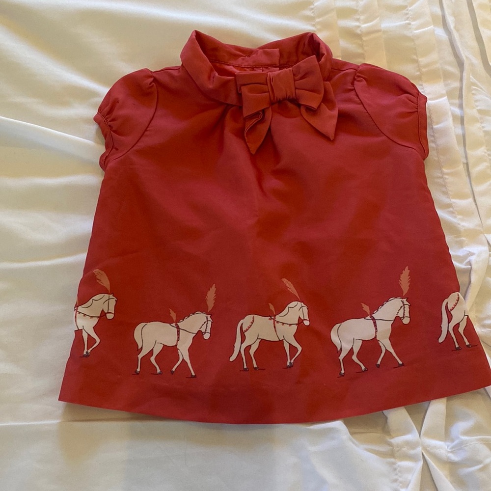 Janie and Jack silk top